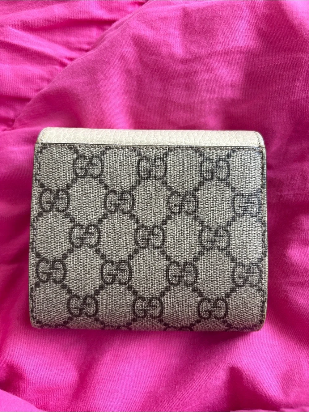 Gucci Compact Wallet Double Bifold GG Supreme - Picture 2 of 13